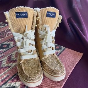 Sparkling Sperry Boots
